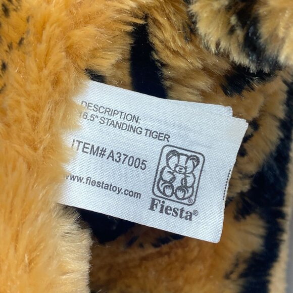 Fiesta Standing Tiger Plush 16.5 Inch  2012 - Picture 8 of 11